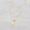 Clearance Faith Guldhalsband ananas