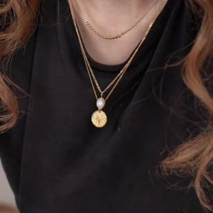 Sale Faith Guldhalsband chunky chain