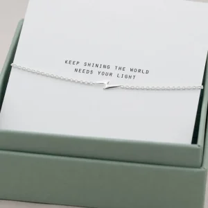 Hot Faith Silverarmband blixt