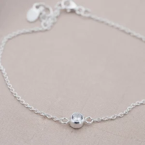 Hot Faith Silverarmband c/z sten