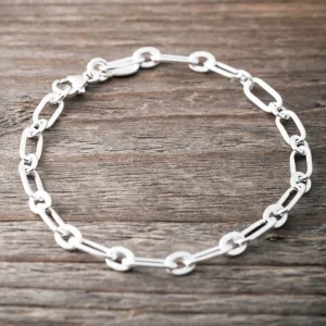 Best Faith Silverarmband grov länk