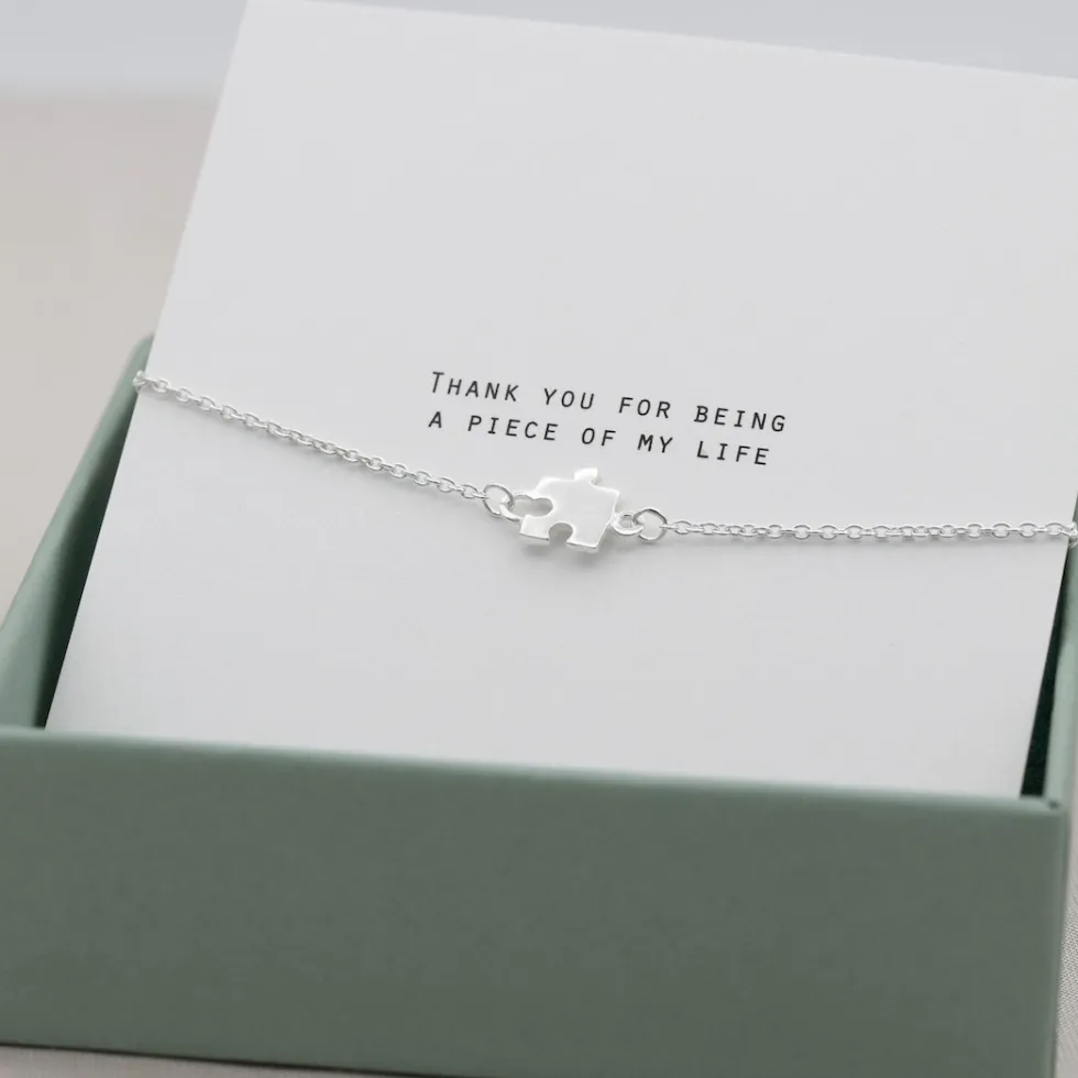 silverarmband_liten_pusse_1.webp Outlet Faith Silverarmband liten pusselbit