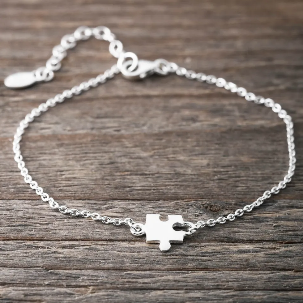 silverarmband_liten_pusse_3.webp Outlet Faith Silverarmband liten pusselbit