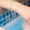 Outlet Faith Silverarmband liten våg