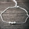 Online Faith Silverarmband tre kulor