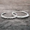 Discount Faith Silvercreoler med minisilverkulor