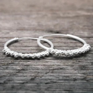 Discount Faith Silvercreoler med minisilverkulor