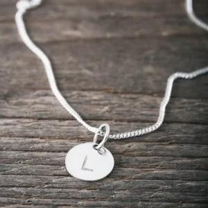 Clearance Faith Silverhalsband - unisex rund tag