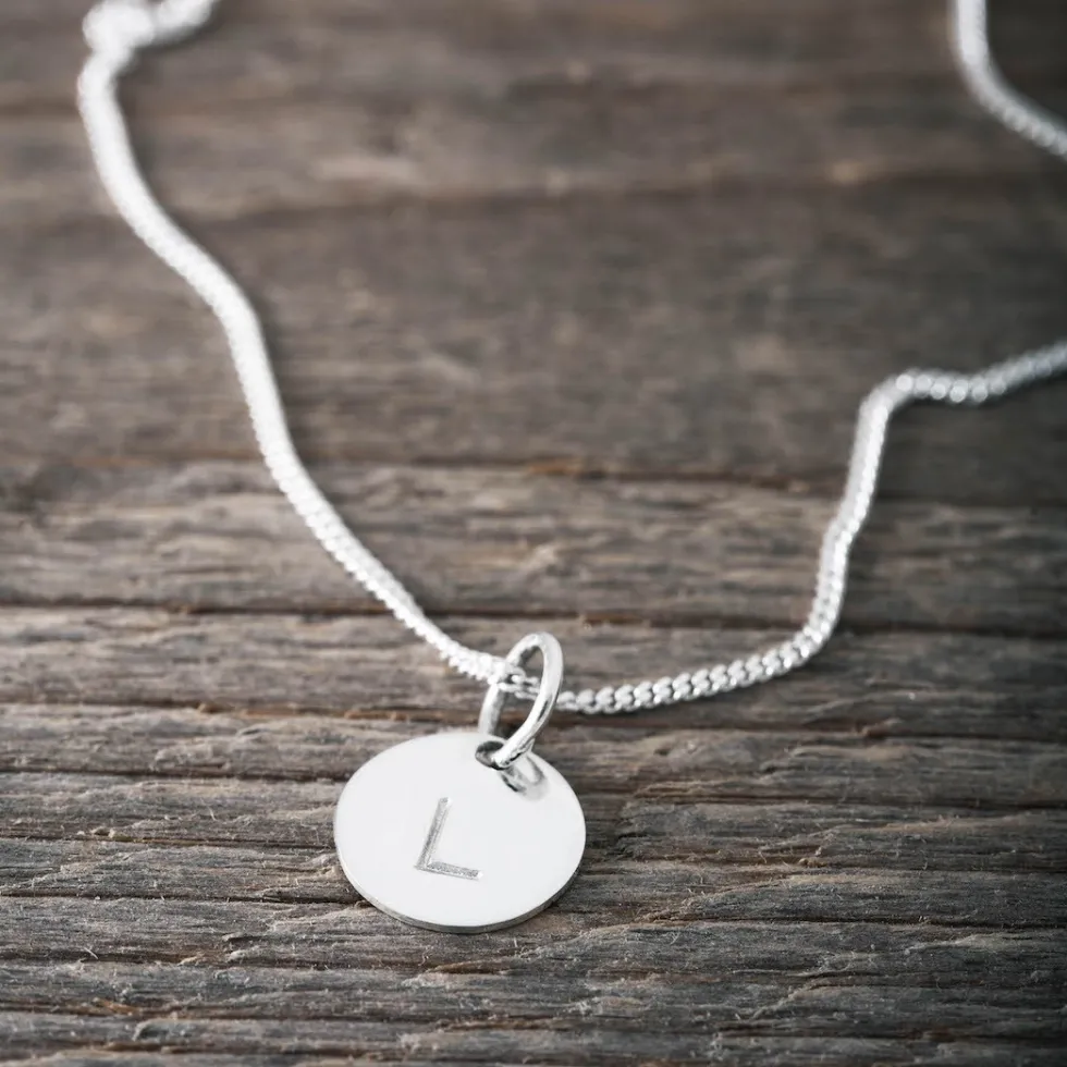 silverhalsband__unisex_ru_0.webp Clearance Faith Silverhalsband - unisex rund tag