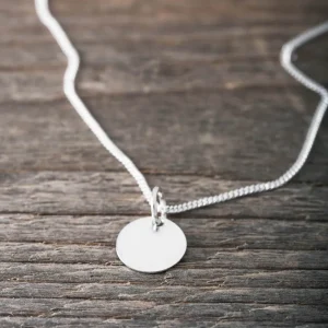 Clearance Faith Silverhalsband - unisex rund tag