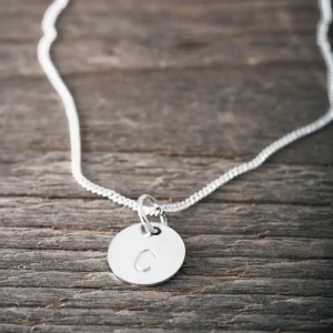 Clearance Faith Silverhalsband - unisex rund tag