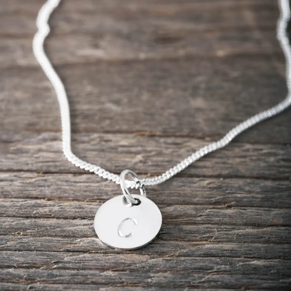 silverhalsband__unisex_ru_2.webp Clearance Faith Silverhalsband - unisex rund tag