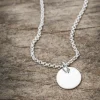 Best Faith Silverhalsband bricka