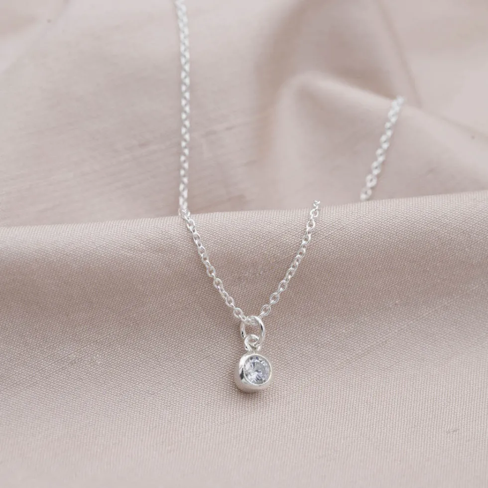 silverhalsband_cz_sten_0.webp Best Faith Silverhalsband c/z sten