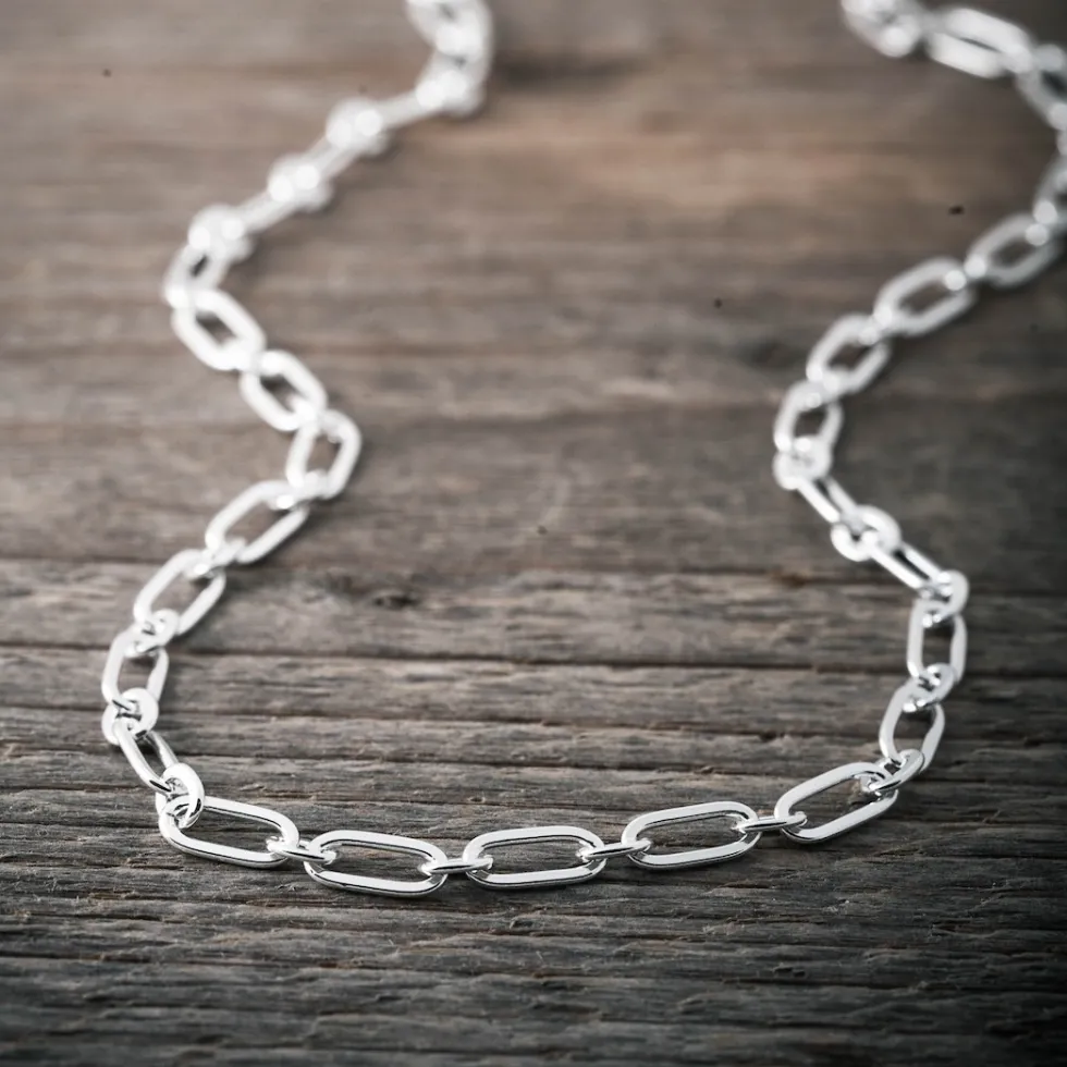 silverhalsband_grov_lnk_0.webp Best Faith Silverhalsband grov länk