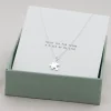 Fashion Faith Silverhalsband liten pusselbit