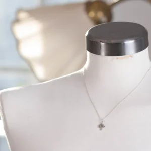 Outlet Faith Silverhalsband Livets träd