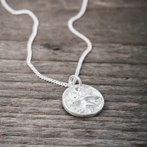 Online Faith Silverhalsband lycko coin svala
