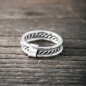 Discount Faith Silverring 3 i 1