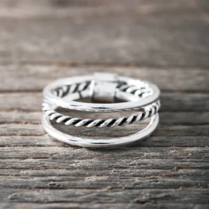 Discount Faith Silverring 3 i 1