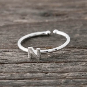 New Faith Silverring bokstav N