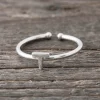 Discount Faith Silverring bokstav T