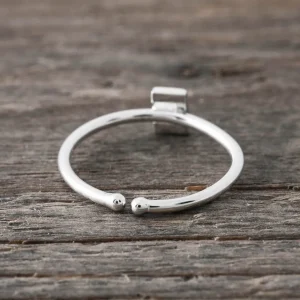 Hot Faith Silverring bokstav W