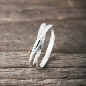 Outlet Faith Silverring kryss