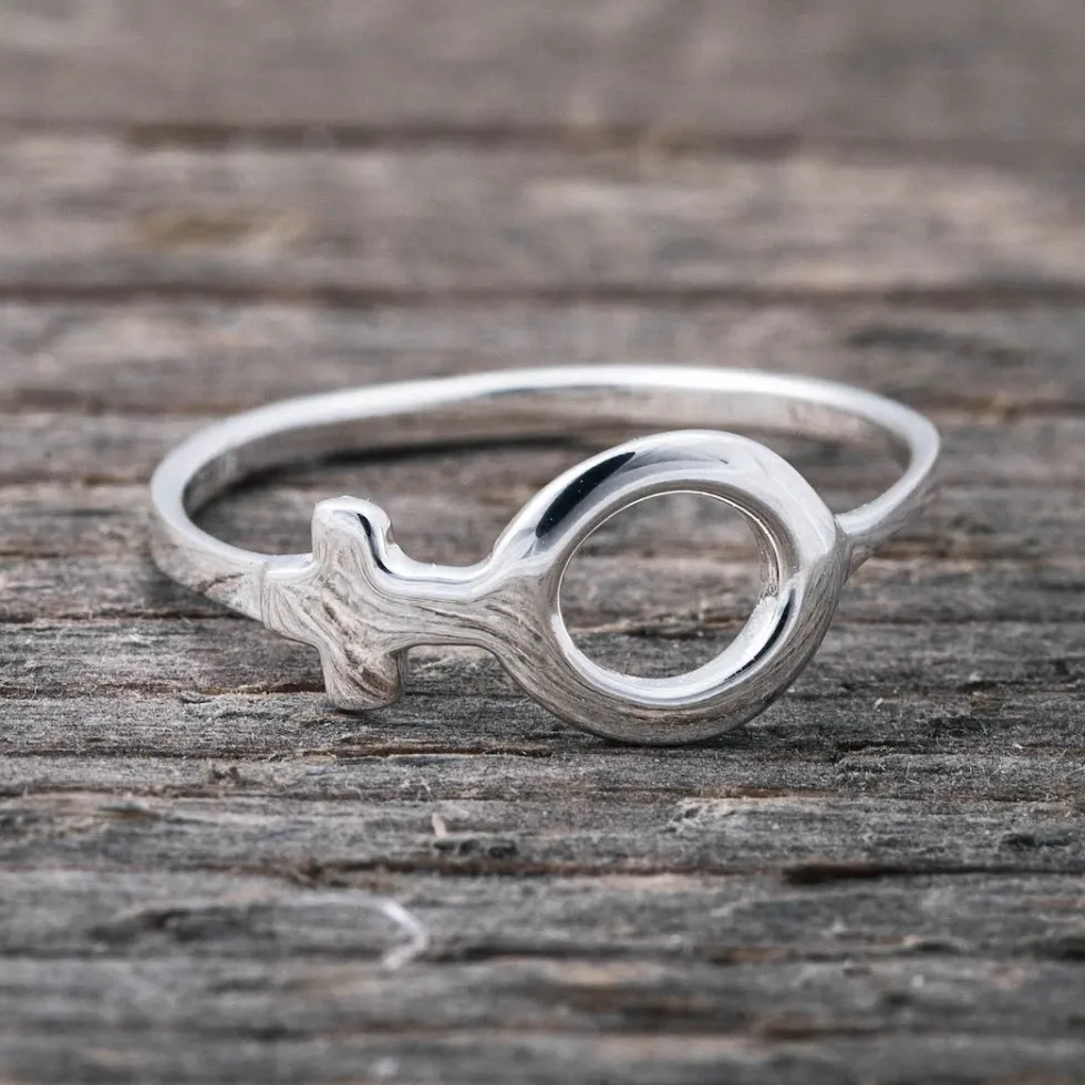 silverring_kvinnotecken_0.webp Hot Faith Silverring kvinnotecken