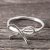 Sale Faith Silverring liten rosett
