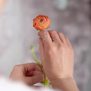 Fashion Faith Silverring miniblomma