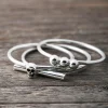 New Faith Silverring minidöskalle