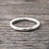 Hot Faith Silverring rund