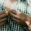 Best Faith Silverring supertunn hamrad