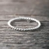 New Faith Silverring supertunn tvinnad