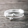 Clearance Faith Silverring tre kulor