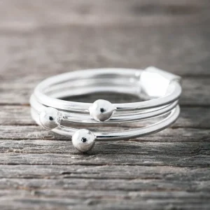 Clearance Faith Silverring tre kulor