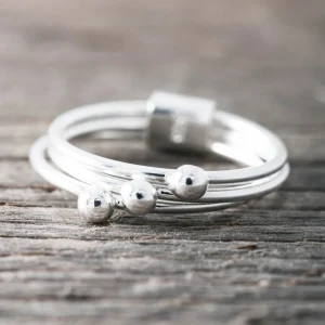 Clearance Faith Silverring tre kulor