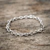 Online Faith Silverring tunn kedja