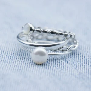 New Faith Silverring tvinnad fläta